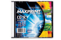 CD-R GRAVÁVEL 700 MB / 80 Min - SLIM - 1 UNID.