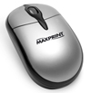 MOUSE ÓPTICO PRETO/PRATA - PS/2 MOUSE ÓPTICO PRETO/PRATA - PS/2