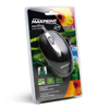 MOUSE ÓPTICO PRETO/PRATA - PS/2 MOUSE ÓPTICO PRETO/PRATA - PS/2