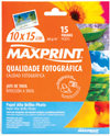 PAPEL PHOTO ALTO BRILHO - 15 FOLHAS 10x15 cm - 260 g/m² PAPEL PHOTO ALTO BRILHO - 15 FOLHAS 10x15 cm - 260 g/m²