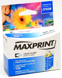 CARTUCHO MAXPRINT TO 48520 (Epson 48) CIANO CLARO 16,5 ml