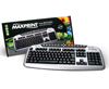 TECLADO MULTIMÍDIA USB PRATA - 20 TECLAS DE ATALHO TECLADO MULTIMÍDIA USB PRATA - 20 TECLAS DE ATALHO
