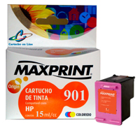 CARTUCHO MAXPRINT CC656 (HP 901 XL) COLORIDO 15 ml