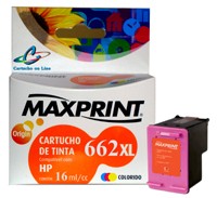 CARTUCHO MAXPRINT CZ106 (HP 662 XL) COLORIDO 16 ml