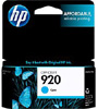 CARTUCHO ORIGINAL CD972AL (HP 920XL) CIANO 6 ml