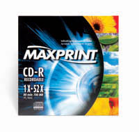 CD-R GRAV�VEL 700 MB / 80 Min - ENVELOPE - 1 UNID.