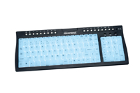TECLADO MULTIM�DIA C/ TECLAS LUMINOSAS USB - 18 TECLAS DE ATALHO