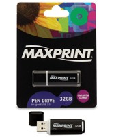 PEN DRIVE MAXPRINT 32 GB - PRETO