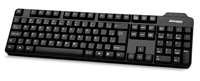 TECLADO EXECUTIVE USB PRETO - 107 TECLAS