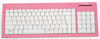 TECLADO MULTIMÍDIA EMBORRACHADO USB - 5 TECLAS DE ATALHO