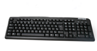 TECLADO PADR�O USB PRETO - 109 TECLAS