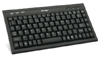 MINI TECLADO MULTIMÍDIA SLIM USB PRETO - 3 TECALAS DE ATALHO