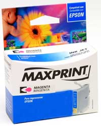 CARTUCHO MAXPRINT T 133320 (EPSON 133) MAGENTA 9 ml