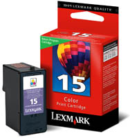 CARTUCHO ORIGINAL 18C2110 (Lexmark 15) COLORIDO 8 ml